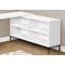 Monarch Specialties Computer Desk, Home Office, Corner, Storage Drawers, 60 in.L, L Shape, Work, Laptop, White Laminate I 7494 - alternate 3